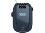 Abus Combiflex - Lucchetto Per Il Fissaggio Di Sci, Caschi, Passeggini E Bagagli - Interruzione 85 - Lunghezza 85 Cm - Spessore 1,5 Mm - Con Codice A Combinazione - Blu