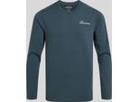 Nosilife Abel Maglietta A Maniche Lunghe Uomo M Blau - Blue Stone