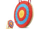 Vevor 508 Mm Bersaglio Tiro Con L'arco, Bersaglio Arco In Paglia Fatto A Mano Per Arco Ricurvo Arco Compound O Longbow, Bersaglio Freccia Arco Tradizionale Appendibile Per Tiro Con L'arco Giovani Adulti