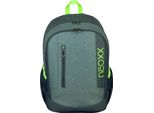 Neoxx Zaino Della Scuola Con Scomparto Per Laptop Flow School Backpack Boom! Grigio