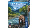 Kosmos Cascadia Rolling Rivers, Roll & Write-Spiel, Kartenspiel, Gesellschaftsspiel, Ab 10 Jahren, 684747