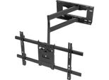 Supporto Tv Maclean, Vesa Max 600X400, 37-80", 45 Kg, Braccio Lungo 915 Mm, MC-985"