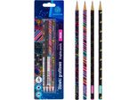 Hb Astrapen Neon Cats Matite Di Grafite Triangolari
