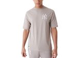 T-Shirt A Maniche Corte Da Uomo New Era Essntls Lc Os Tee Neyyan 60435555 Grigio - M