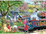 Casa Del Puzzle Fuga Stretta 1000 Pezzi Animali Paesaggio