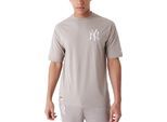 T-Shirt A Maniche Corte Da Uomo New Era Essntls Lc Os Tee Neyyan 60435555 Grigio - Xl
