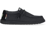 Heydude Wally Sport Mesh Uomo Scarpe Basse Nero/Nero Taglia 48