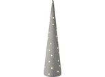Cono Per Albero In Materiale Con Led, 80 Cm