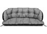 Cuscino Per Panca Da Giardino Cuscino Impermeabile Da Giardino Aio Per Panca Divano Grigio 100X50 Cm