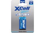 Xcell 6LR61 9V-Block 1° Blister Almn Batteria