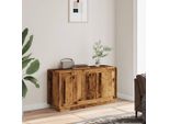 Maison Exclusive - Credenza Effetto Legno Antico 102X35X55 Cm Materiale Ligneo