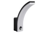 Maclean 20W Rilevatore Di Movimento Lampada Led IP65 2000Lm Nero 4000K MCE512 B