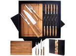 Set Di Posate Orion Per Bistecche E Hamburger Posate Per Bistecche Coltelli Forchette 15 Pezzi