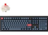 Tastiera Meccanica Senza Fili Keychron V6 Max Qmk/Via, Layout Qwerty Us - Gateron Jupiter Red V6M-D1