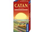 Kosmos Catan - Erweiterung Das Spiel, 5 - 6 Spieler, Strategiespiel, Gesellschaftsspiel, 685058