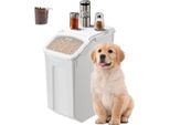 Vevor Contenitori Per La Conservazione Del Riso Barattoli Di Stoccaggio 20 L Distributore Di Cibo Per Cani, Contenitore Per Ingredienti Da Cucina Cereali Muesli Farina, Contenitore Per Alimenti Per Animali Domestici 1 Confezione
