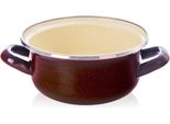 Pentola Smaltata Marrone 16 Cm, 1 L