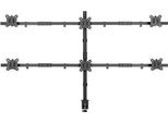 Speaka Professional SP-MM-1010 1 Pezzo Supporto Per Monitor 43,2 Cm 17" - 81,3 32"" Nero Ral (SP-9767248)"