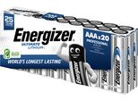 Energizer Ultimate FR03 Micro Aaa -Batterie Lithium 1250 Mah 1.5 V 20 St. (E304283300)