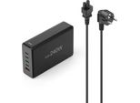 Hama Stazione Di Ricarica Usb A 5 Porte, Gan, Caricatore Rapido, 4Xusb-C, 1Xusb-A, Pd, 240 W (00201977)