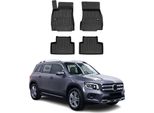 2019-2025 Mercedes Glb X247 Tappetini Tpe Nero 4 Pz