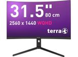 Monitor Per Computer Terra Terra 3285W 80 Cm (31,5") 2560 X 1440 Pixel Wide Quad Hd Lcd Nero"