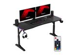 Huzaro Hero 4.6 Rgb Black Gaming Desk
