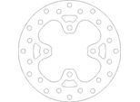 Moto-Master Halo Ktm 110334 Disco Freno Anteriore Argento Argento Taglia Unica