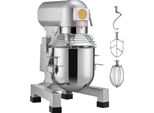 Succebuy Robot Da Cucina Industriale, Impastatrice A Colonna Da 18,7 Litri Con 3 Velocità Regolabili, Impastatrice Da 1100 W, Ciotola In Acciaio Inox E 3 Accessori, Ideale Per Ristoranti, Panetterie, Pasticcerie E Caffetterie