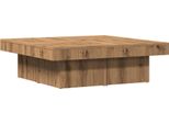 Syfax™ Tavolino Da Salotto Rovere Artigianale 90X90X28 Cm Truciolato