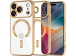 Tech-Protect Magflex Magsafe Custodia Per Iphone 17 Pro - Oro Trasparente