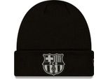 Berretto Invernale New Era Beanie - Fc Barcelona Nero Riflettente