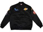 Mitchell & Ness Nba Blackout Collection Varsity College Jacke Los Angeles Lakers Nero M