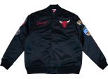 Mitchell & Ness Nba Blackout Collection Varsity College Jacke Chicago Bulls Nero L