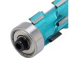 Fresa A Filo, Fresa A Spirale A Doppio Cuscinetto Per La Lavorazione Del Legno, Gambo 12 Mm, Lunghezza Di Taglio 85 Mm