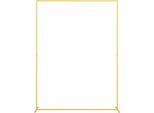 Vidaxl Arco Nuziale Oro 150 X 45,9 X 200 Cm Acciaio