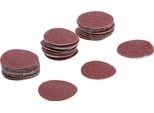 Bgs Set Di Fogli Abrasivi Per Levigatrici Rotorbitali Ø 30 Mm K 60 - 80 - 120 30 Pezzi - 70193