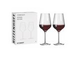 Ritzenhoff Rotweinglas 2Er-Set Sternschliff 002, Kristallglas, 570 Ml, 3661002