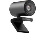 Iiyama Una Webcam Professionale, Elegante E Discreta Con Risoluzione 4K, Microfoni Integrati, Zoom Digitale 5X, Campo Visivo (Fov) Di 120° E Tracciamento Automatico, 8,46 Mp, 2160 X 1080 Pixel, 4K Ultra Hd, 30 Fps, 1080P, 1440P, 2160P, 5X