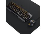 Set Di Tastiera, Mouse E Tappetino Per Mouse Titanwolf (Set Economico, 3 Pezzi), Tastiera Meccanica, Mouse E Mousepad Xxxl Gaming Bundle