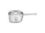 Fissler Pure Collection / Casseruola In Acciaio Inox (Ø 16 Cm, 1,4L) Con Coperchio In Metallo, Scala Interna - Induzione