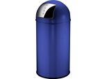 Eko - Pushcan 40 Liter - Steel - Blau