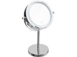 Specchio Cosmetico Con Luce Led, Rotondo