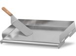 Bbq-Toro Piastra Per Grigliare In Acciaio Inox, 49,5 X 28 Cm, Bbq Plancha, Vassoio Per Grigliare, Padella Per Grigliare, Vassoio Per Grigliare