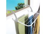 Asciugabiancheria Da Balcone 68Cm - Asciugabiancheria A Radiatore Salvaspazio - 4,5 M Di Superficie Di Asciugatura - Ringhiera Per Stendibiancheria Da Balcone - Stendibiancheria Pieghevole - Asciugabiancheria A Sospensione Per Interni Ed Esterni, Campeggio