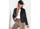 Dstreet Giacca Di Pelle Da Donna Bailo Nero M