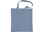 Creativ Company Borsa In Cotone Blu 38X42 Cm Per Il Crafting E Lo Shopping