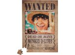 Puzzle Magnesowe One Piece: Wanted Luffy - 250 ElementóW, Licencjonowane