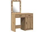 Syfax™ Tavolo Da Trucco Con Cassetto 2 Pcs Marrone 50 X 41 X 135 Cm