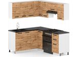 Mobile Da Cucina Blocco Cucina Moderno Set Di Mobili Da Cucina Ad Angolo Cucina In Rovere Wotan